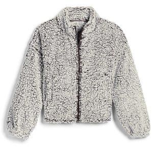 NWT Express Teddy Cropped Jacket - Size XXS